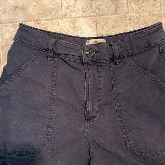 Marine Layer High Waist Navy Shorts - Picture 3 of 4